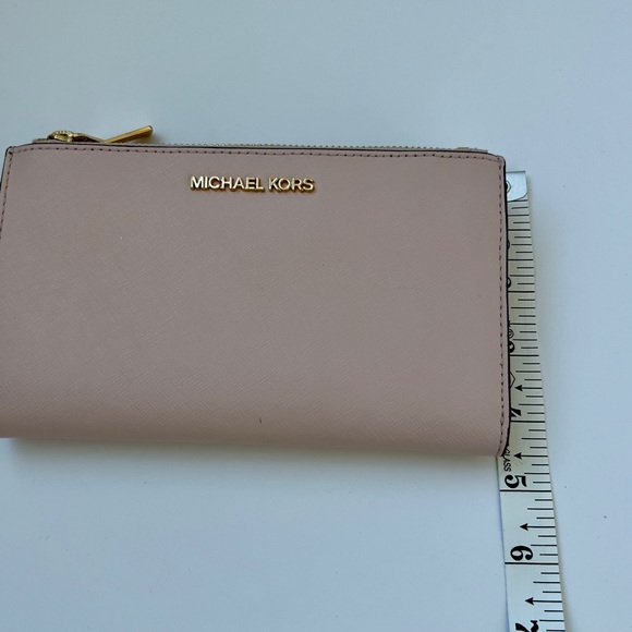 Michael Kors Blush Leather Wristlet - Picture 8 of 8